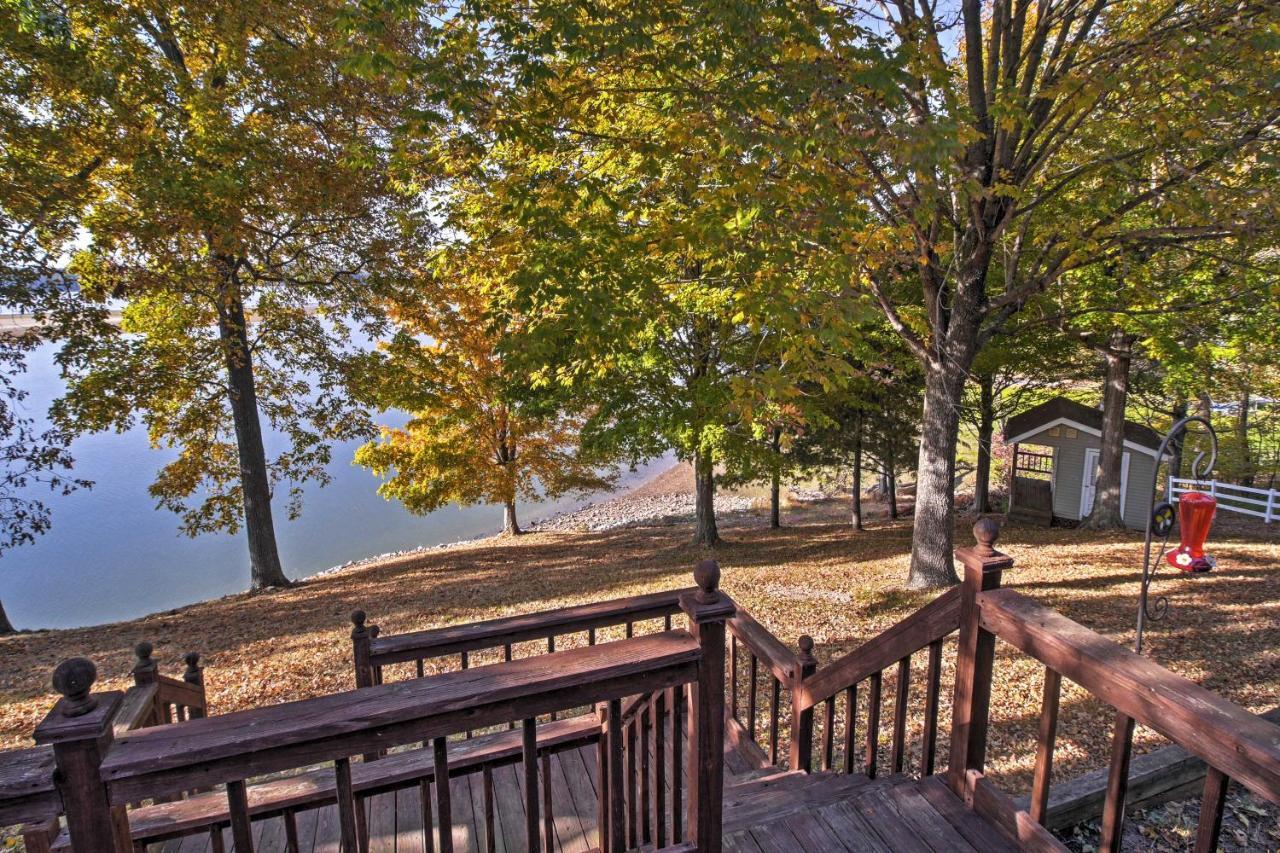 Captivating Cadiz Hideaway With Deck On Lake Barkley Exterior foto