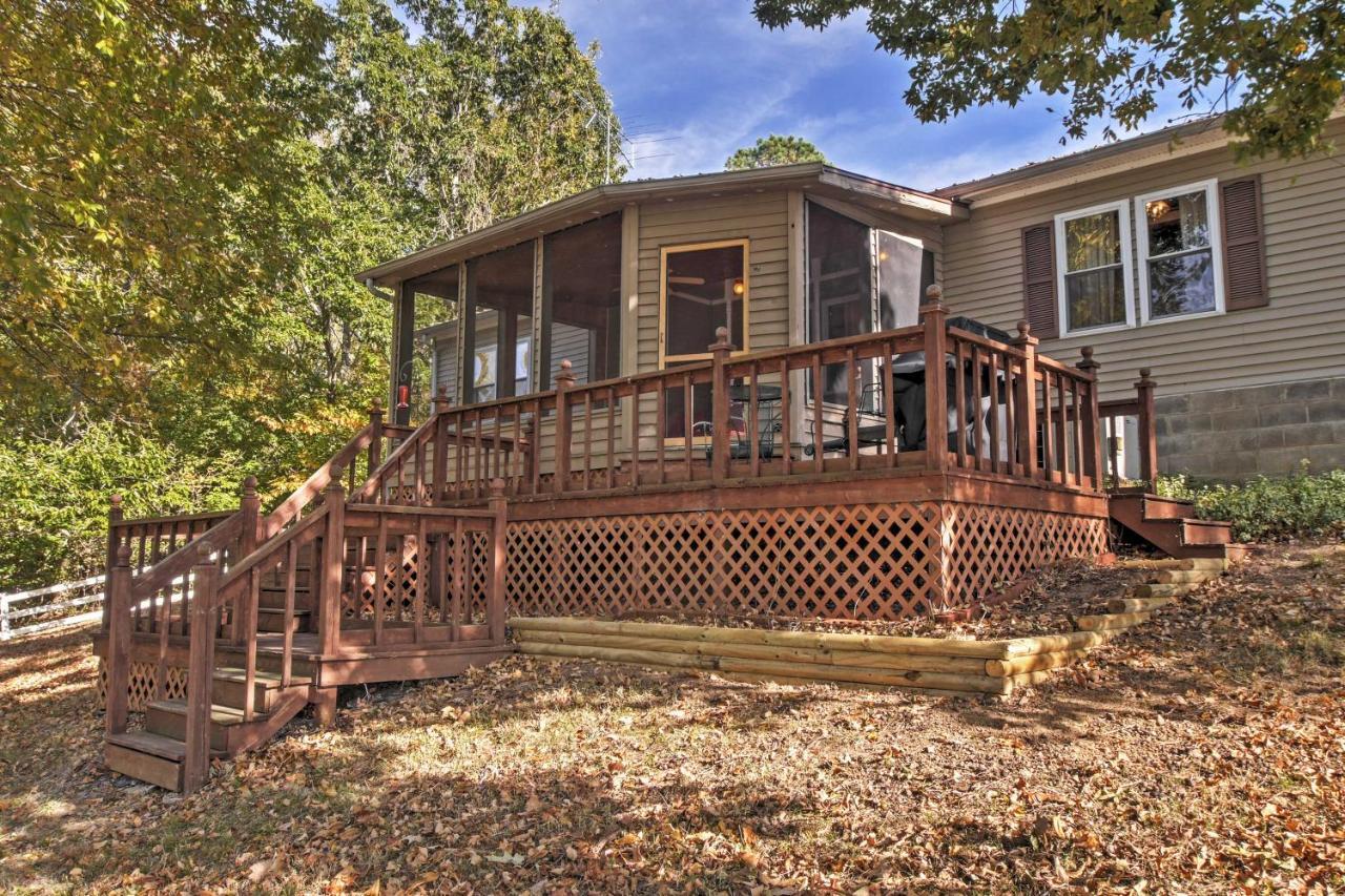Captivating Cadiz Hideaway With Deck On Lake Barkley Exterior foto